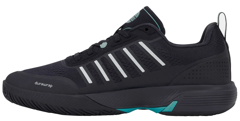 K-Swiss Ultra Court Mens Padel Shoes - Carbon / Baltic / Glacier Gray