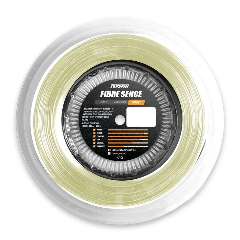 Topspin Fibre Sence Saitenrolle - 200m