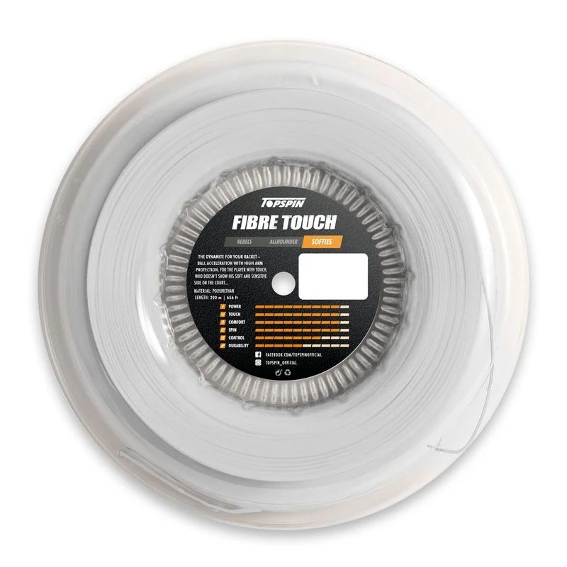 Topspin Fibre Touch Saitenrolle - 200 m
