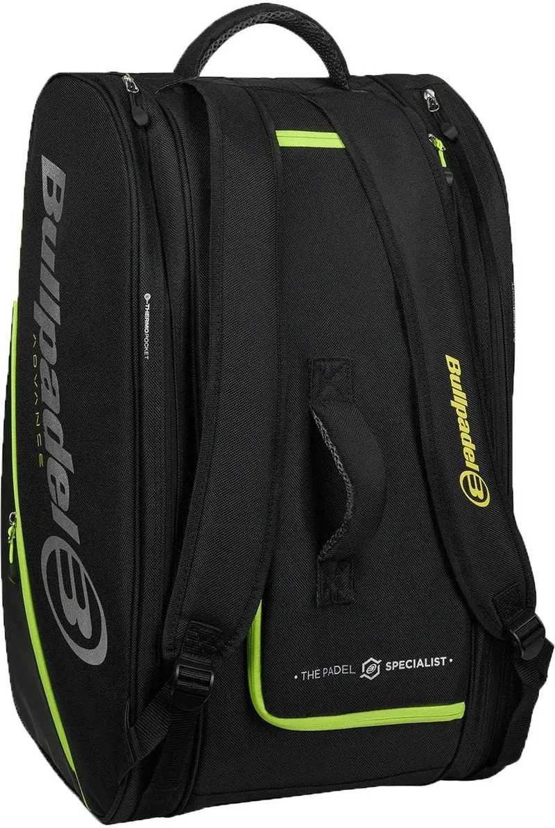 Bullpadel BPP26014 Advance 2026 Padel Racket Bag - Black / Green
