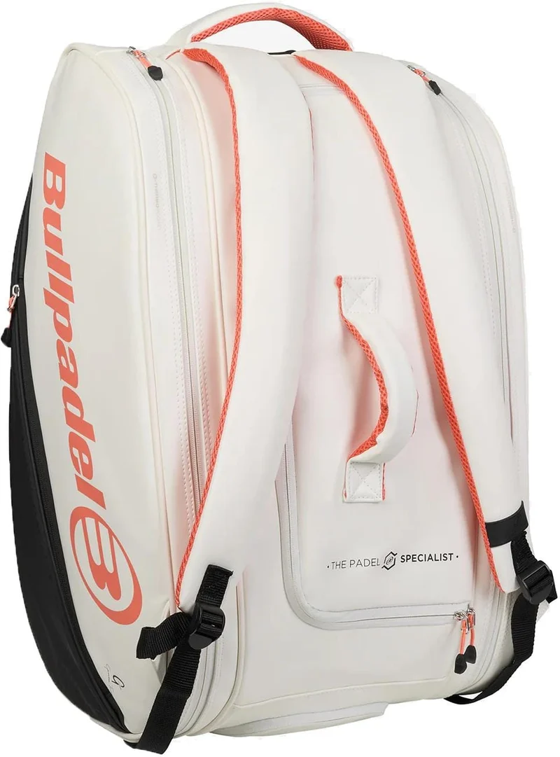 Bullpadel BPP26019 Elite 2026 Padel Racket Bag - White