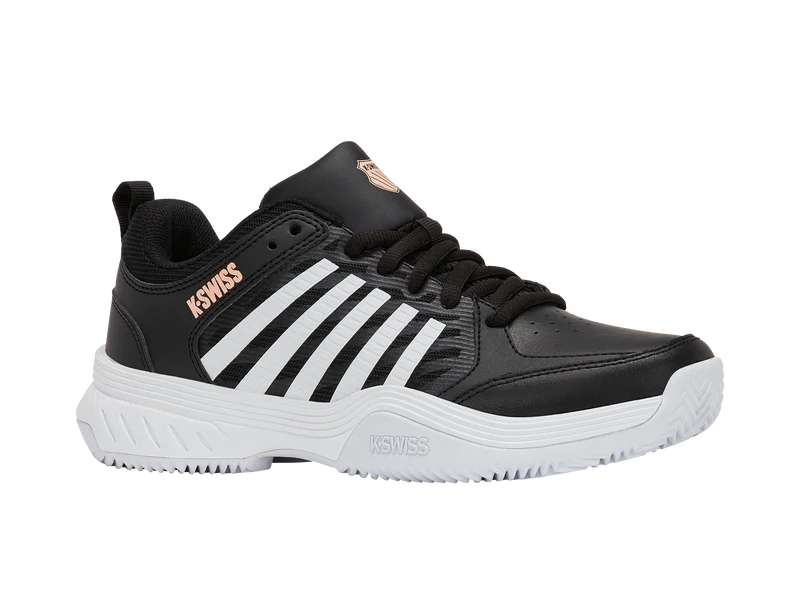 94429-078-M | COURT EXPRESS 2 CLAY | BLACK/WHITE/PEACH PARFAIT