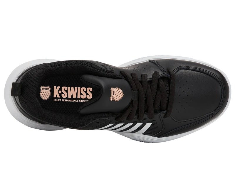 94429-078-M | COURT EXPRESS 2 CLAY | BLACK/WHITE/PEACH PARFAIT