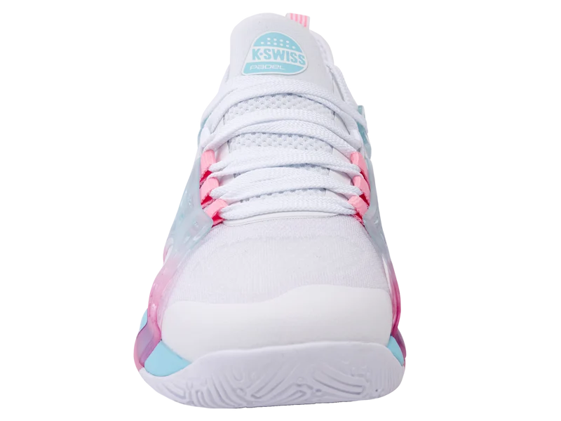 94597-146-M | K-FRAME PADEL | WHITE/SOFT NEON BLUE/NEON BUBLE GUM