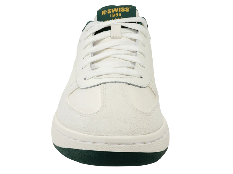 04734-180-M | COURT VARSITY | SNOW WHITE/POSY GREEN