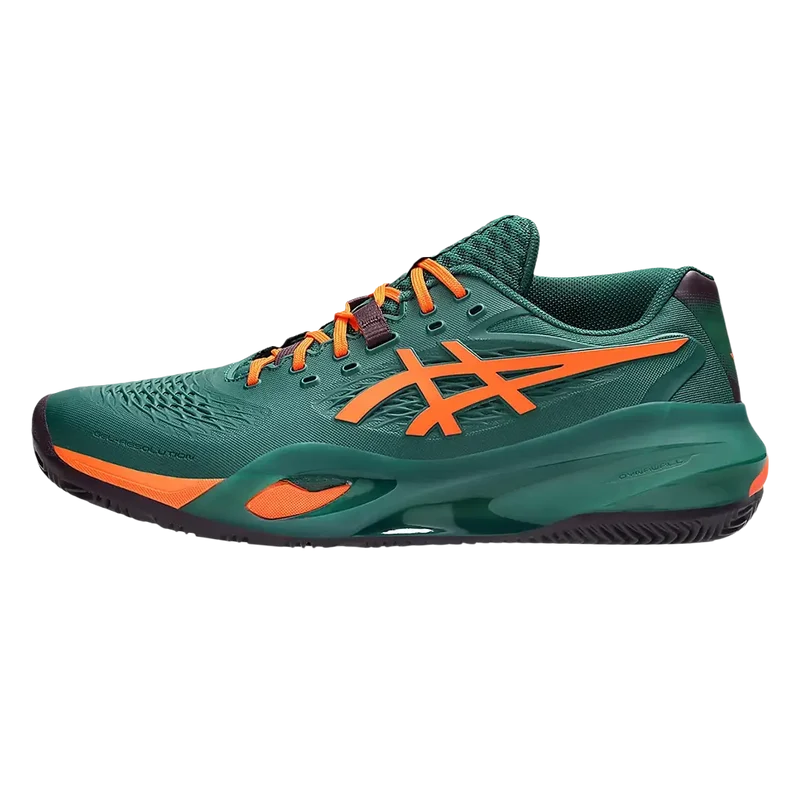 Zapatillas Asics Gel-Resolution X Padel Jewel Green/Energy Orange 2026