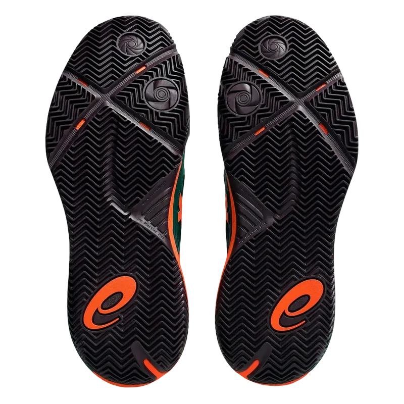 Zapatillas Asics Gel-Resolution X Padel Jewel Green/Energy Orange 2026
