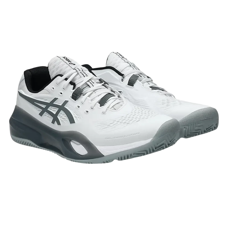 Zapatillas Asics Gel-Resolution X Padel White/Steel Grey 2026