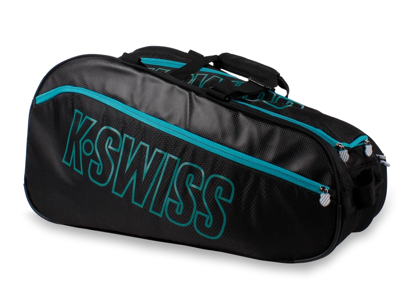 BG771-052 | CLASSIC PADEL RACKET BAG | BLACK/TURQUOISE