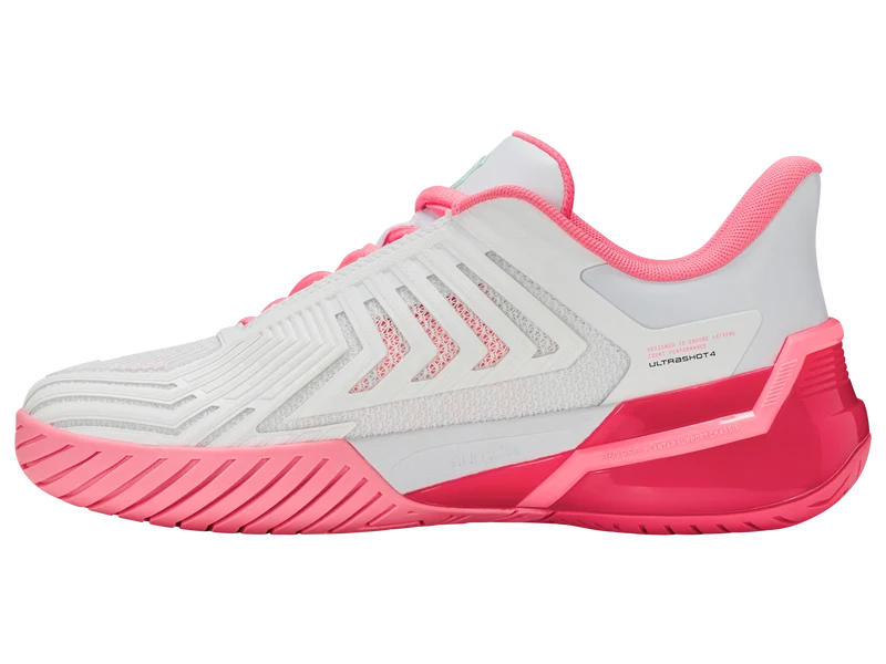 94437-162-M | ULTRASHOT 4 | WHITE/NEON PASTEL PINK/HOT NEON PINK