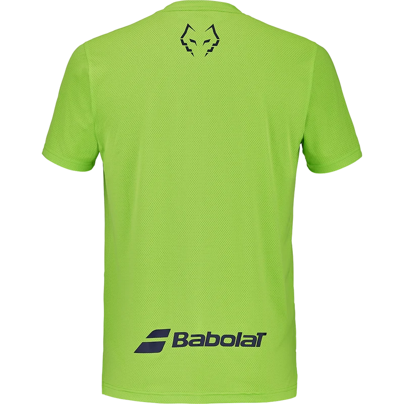Babolat Men's Crew Neck Tee Lebron Green Flash