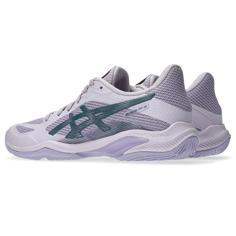 Asics Women's Blade FF 2 Indoor Court Shoes Dahlia Foggy Teal