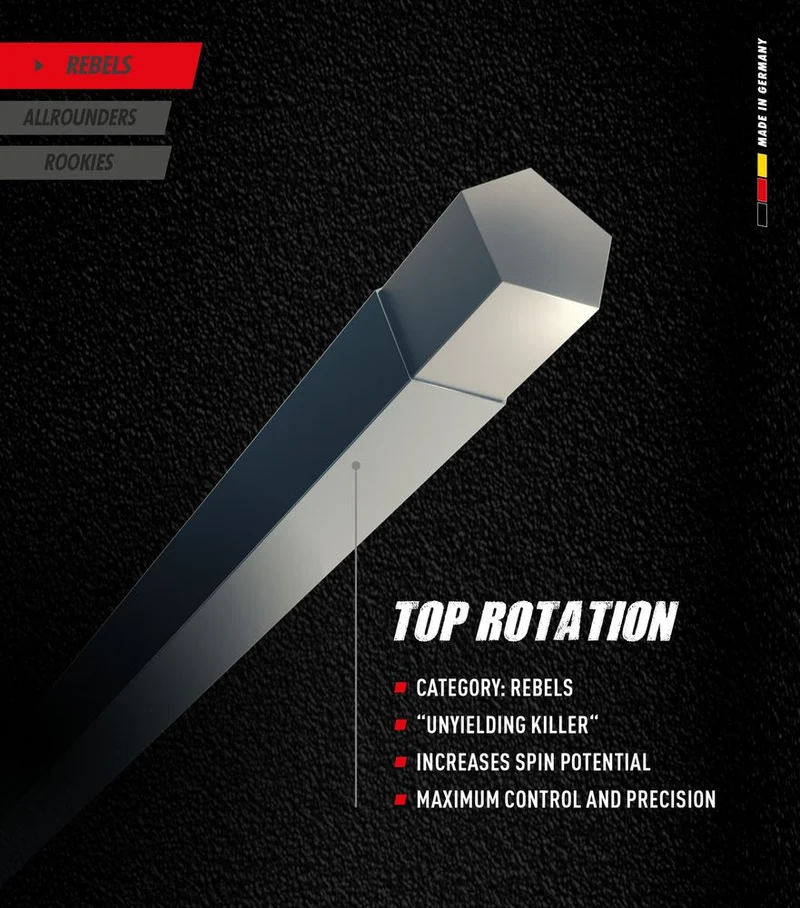 Topspin Top Rotation Saitenrolle - 110m