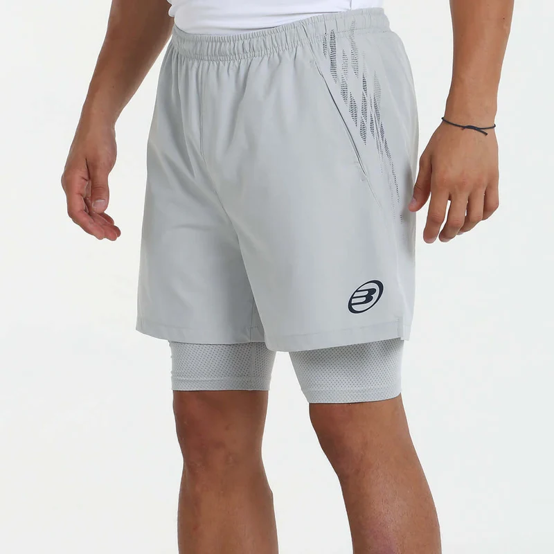 Bullpadel Misil Short Grau