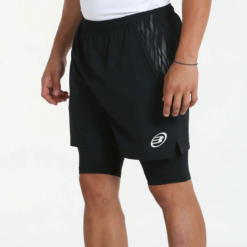 Bullpadel Misil Short Schwarz