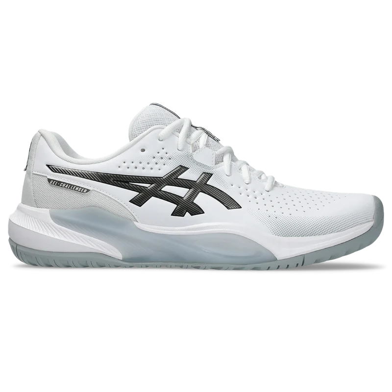Asics Men's Gel Challenger 15 Tennis Shoes White Gunmetal