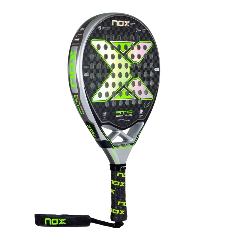 Pack Pala Nox AT10 Genius 12K Limited Edition Agustín Tapia (Exclusiva PadelPROShop) + Paletero PadelPROShop azul + Bote de Pelotas PadelPROShop Fast + Pack 3 Overgrips PadelPROShop