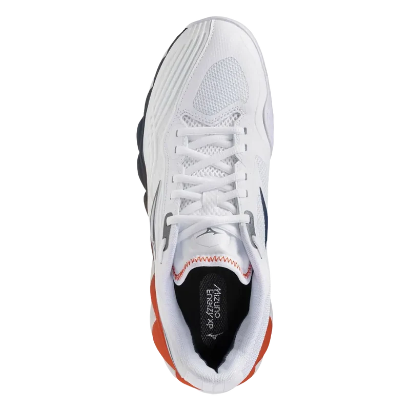 Zapatillas Mizuno Wave Enforce Tour 2 CC Blanco/Rojo 2026