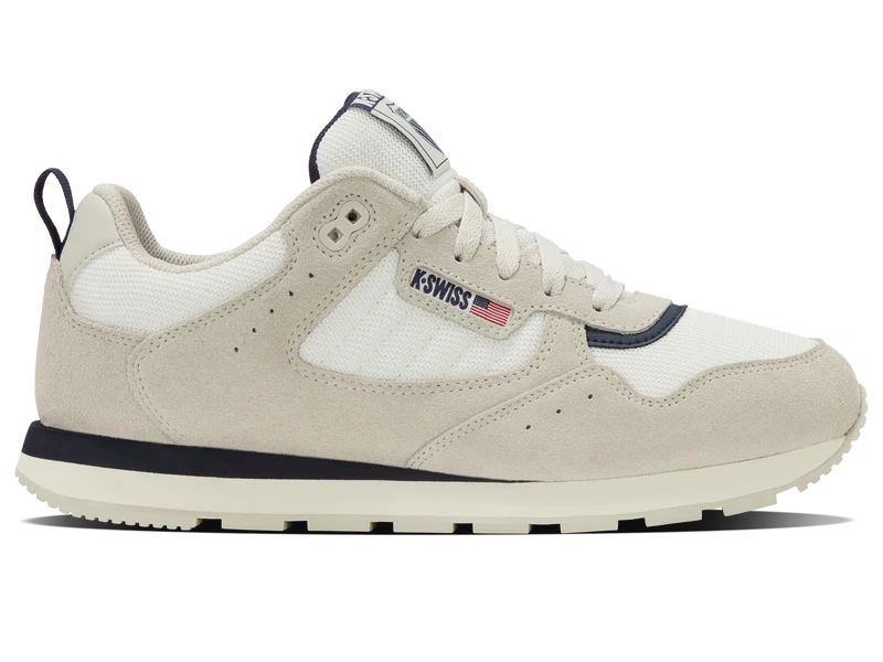 09459-134-M | VISTA RUNNER T | SNOW WHITE/LIGHT GRAY/NAVAL ACADEMY