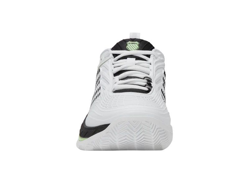 09072-184-M | HYPERCOURT SUPREME 2 CLAY | WHITE/BLACK/SOFT NEON GREEN