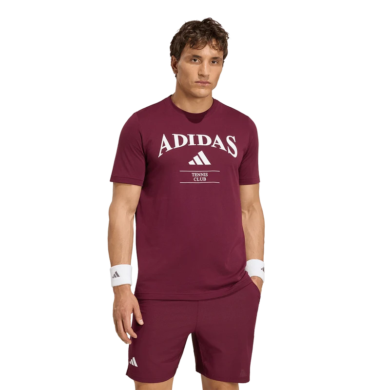 Adidas Men's Heritage Tee Maroon