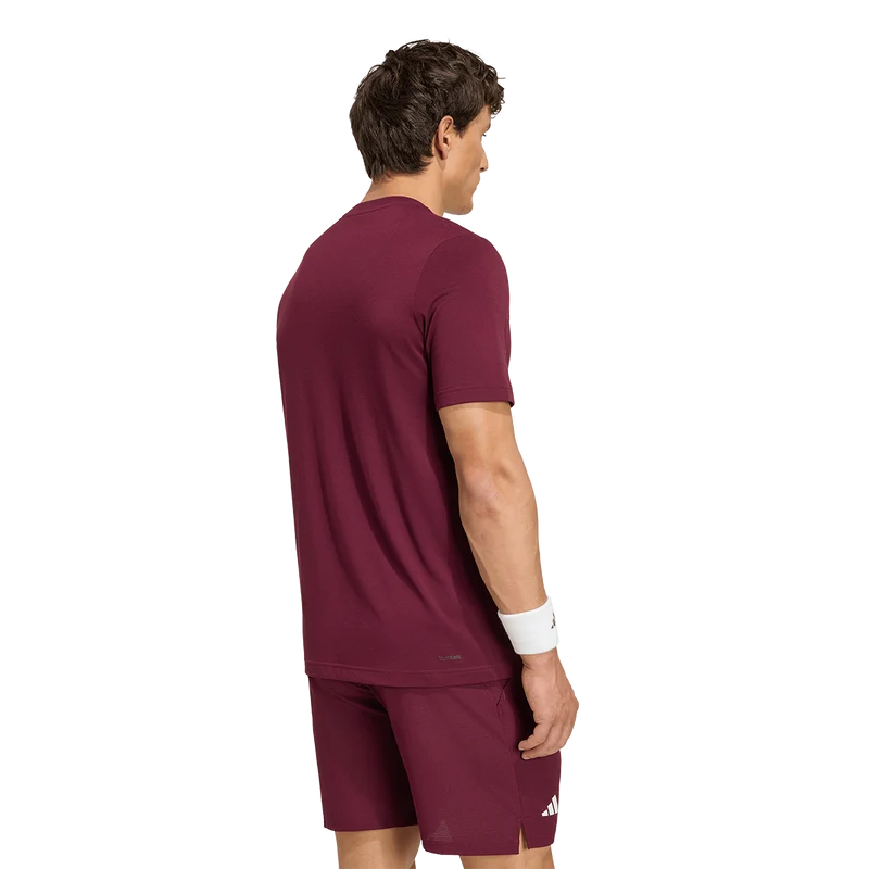 Adidas Men's Heritage Tee Maroon