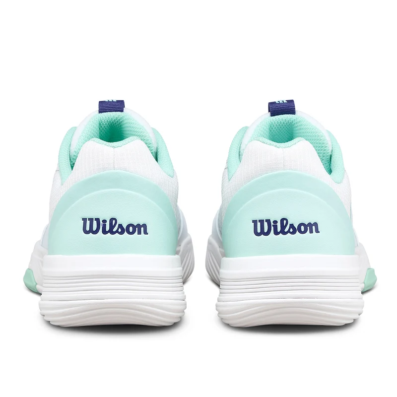 Wilson Women's Courtglide Padel Shoes White Skipper Blue