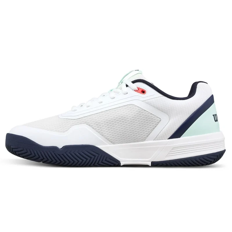 Wilson Men's Courtglide Padel Shoes White Bay Coral