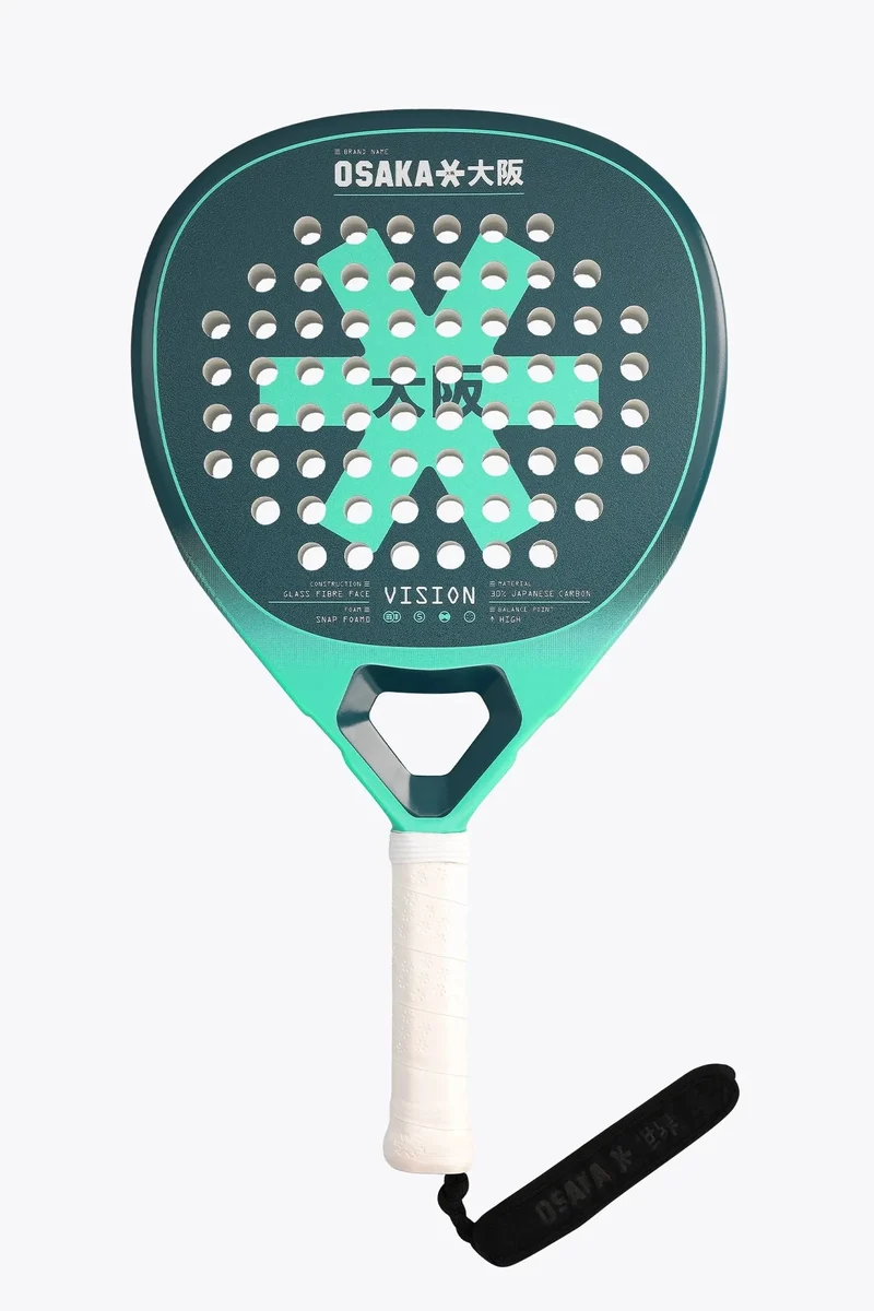 Osaka Vision Power Padel Racket Transformative Teal
