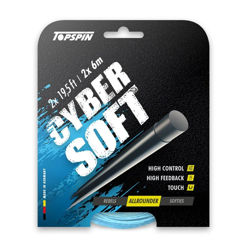 Topspin Cyber Soft Saitenset - 12m