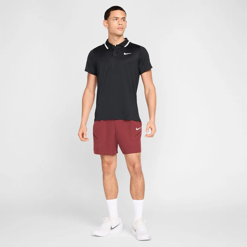 Court Dri-FIT Slam Shorts Herren-Dunkelrot