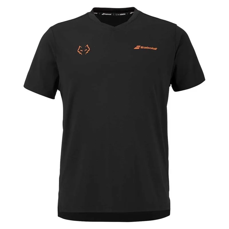 Babolat Crew Neck Tee Lebron Schwarz 26