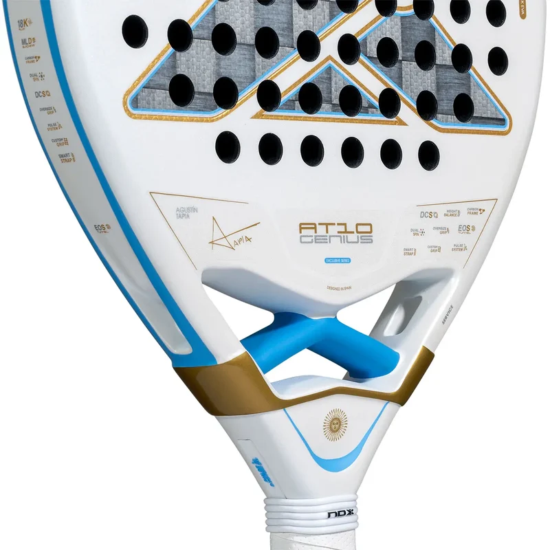 NOX AT10 Genius 18K Alum Buenos Aires Edition by Agustín Tapia - Padelschläger