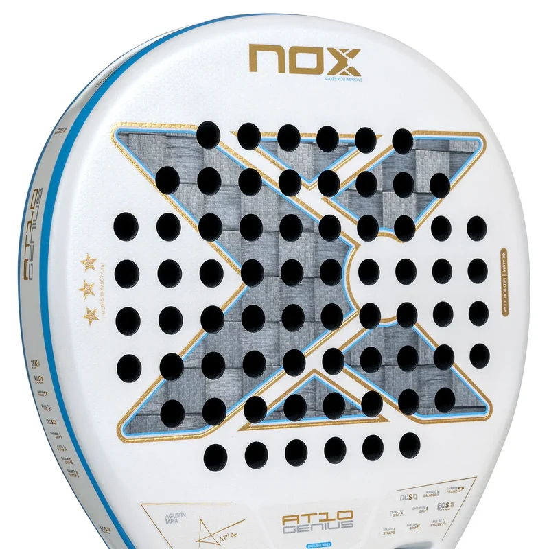NOX AT10 Genius 18K Alum Buenos Aires Edition by Agustín Tapia - Padelschläger