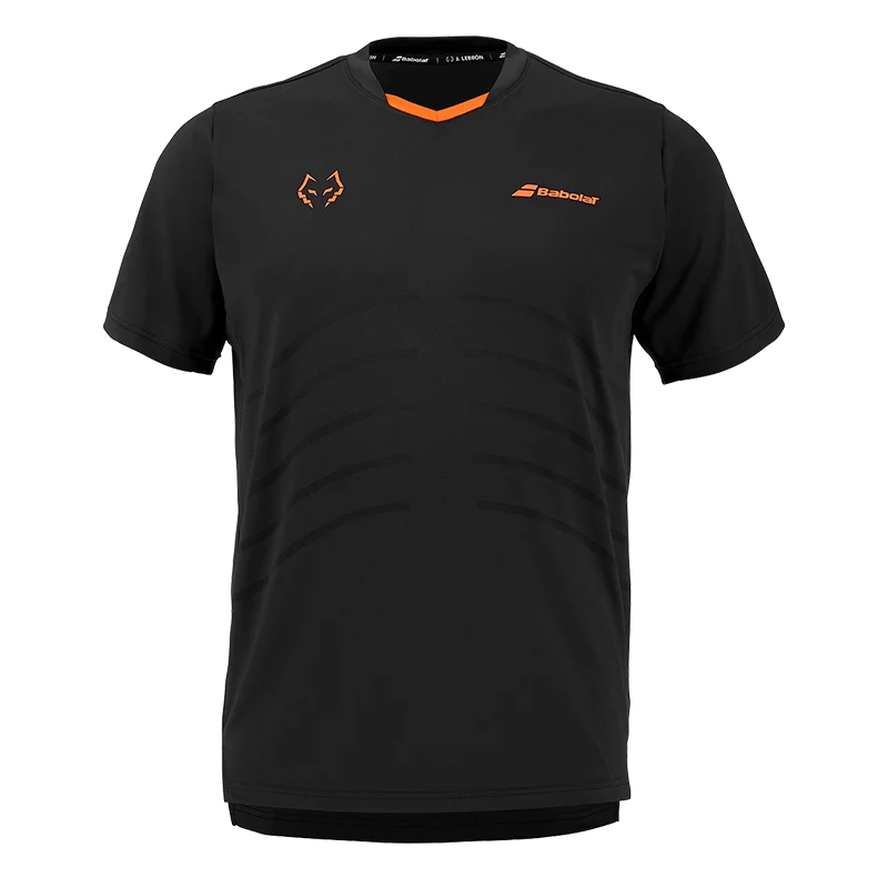 Camiseta Babolat Réplica Black/Black 2026 J. Lebrón