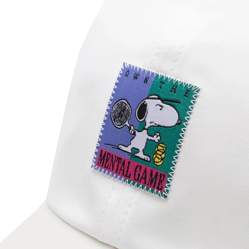 Snoopy Mental Game – '09 Polo Cap Unisex - weiß