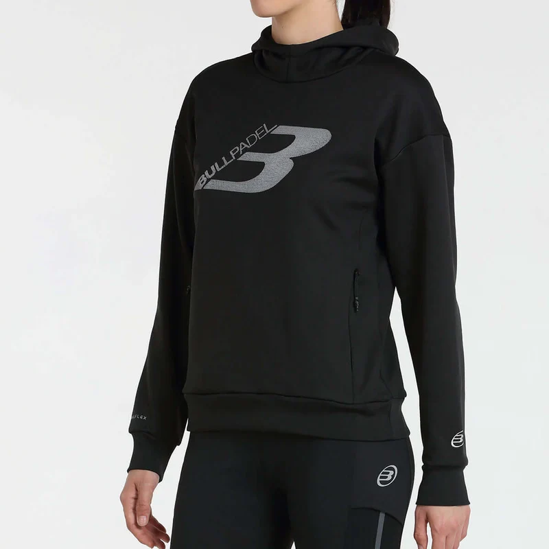 Bullpadel Hoodie INCOE Dames Zwart