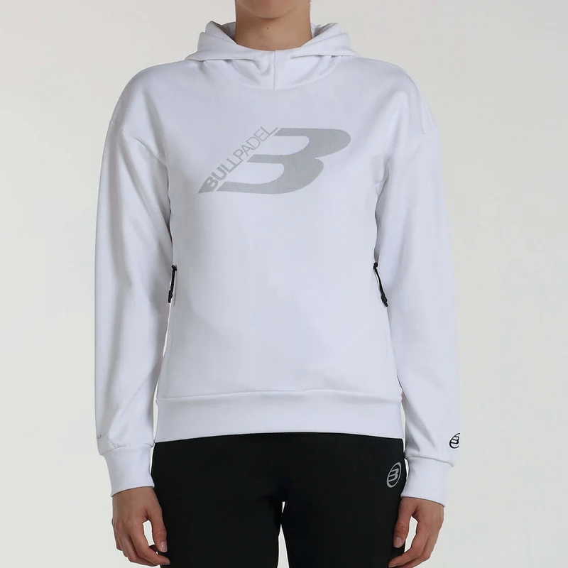 Bullpadel Hoodie INCOE Damen Weiß
