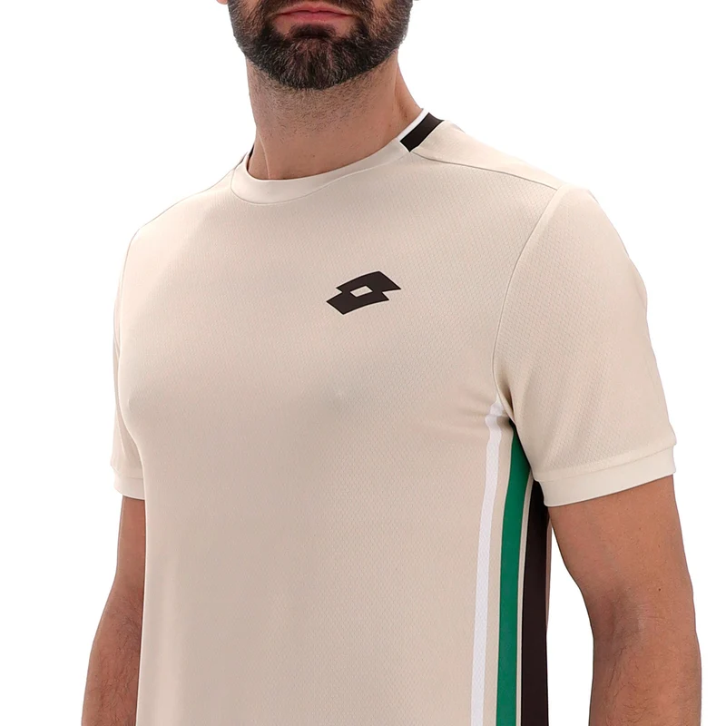 Tech VI T-Shirt Herren - creme, petrol