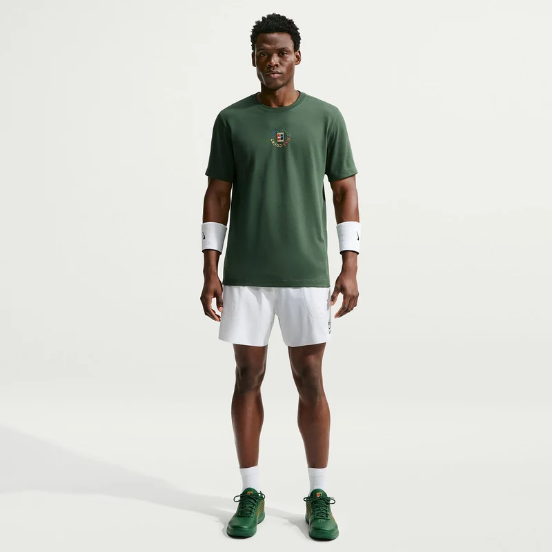 Court T-Shirt Herren - dunkelgrün