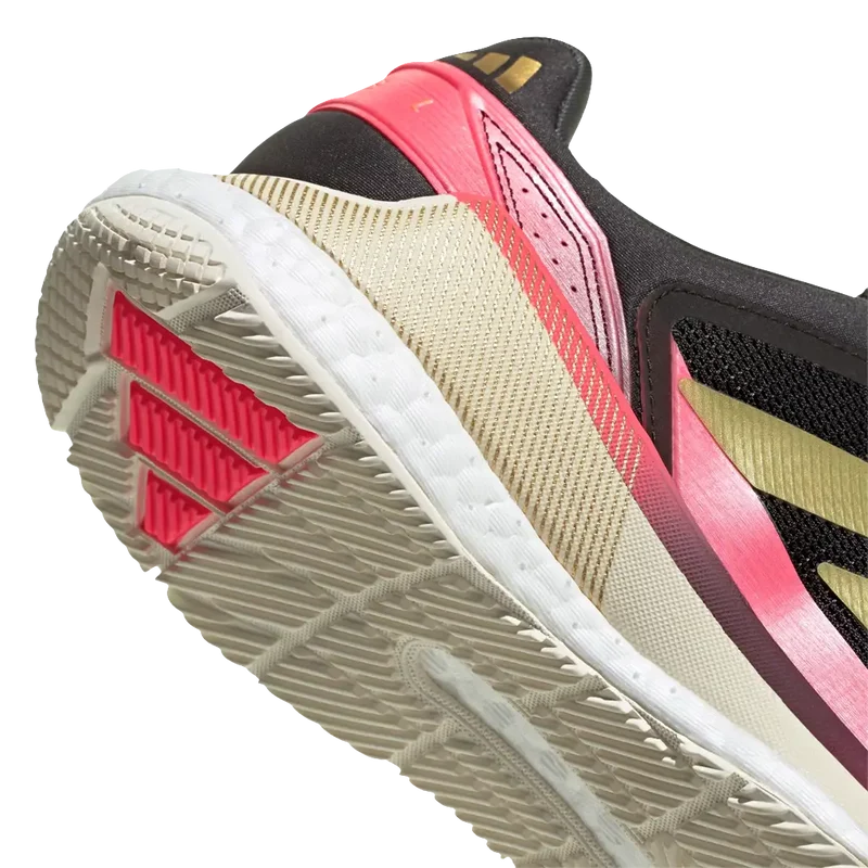 Zapatillas Adidas Crazyquick Boost Padel M Negro/Rosa 2026