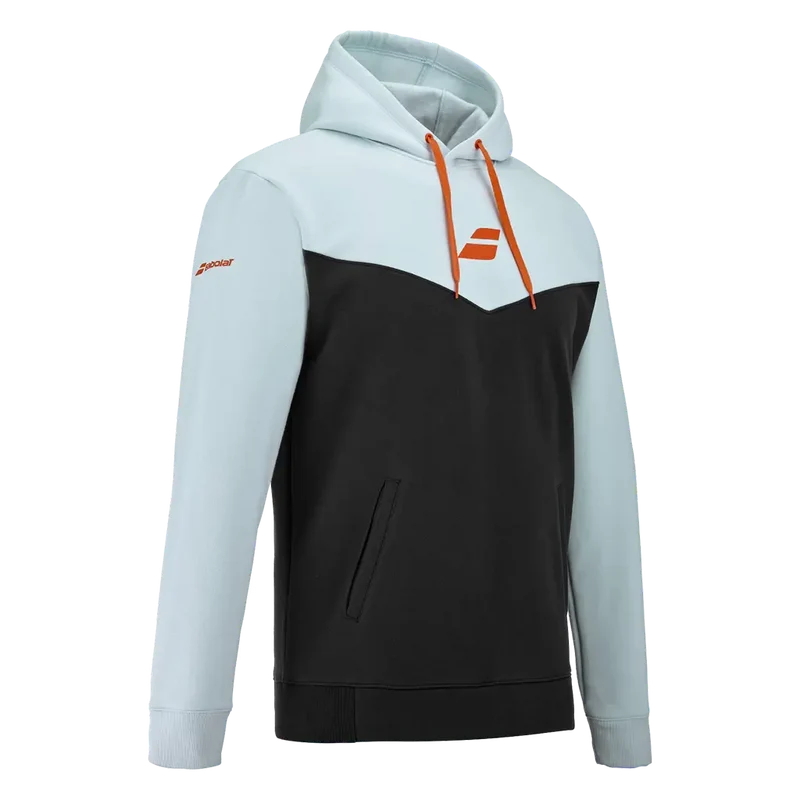 Sudadera Babolat Exercise Hood Sweat Illusion Blue