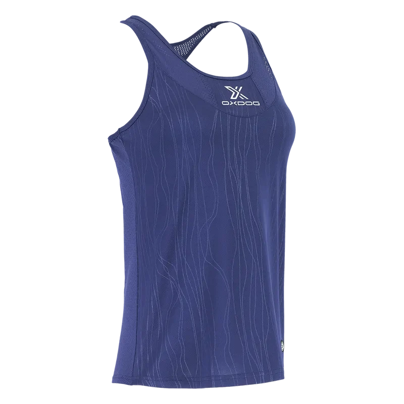 Camiseta Oxdog Tiebreak Mujer Azul Marino