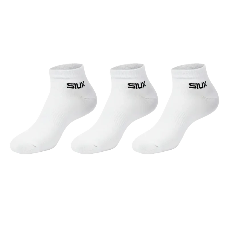 Calcetines Siux Basic Cortos 26 White (Pack x3)