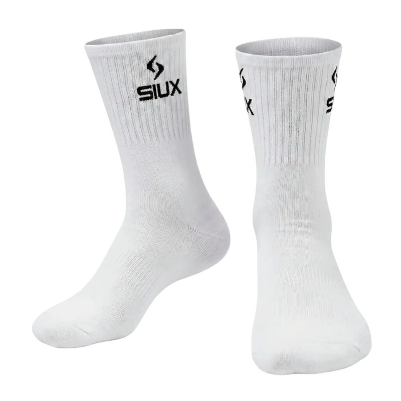 Calcetines Siux Largos Básicos 26 Blanco (Pack x3)