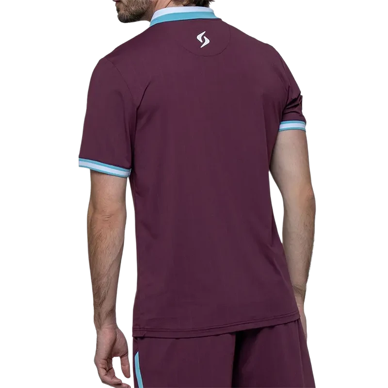 Polo Siux Apex Burdeos 2026