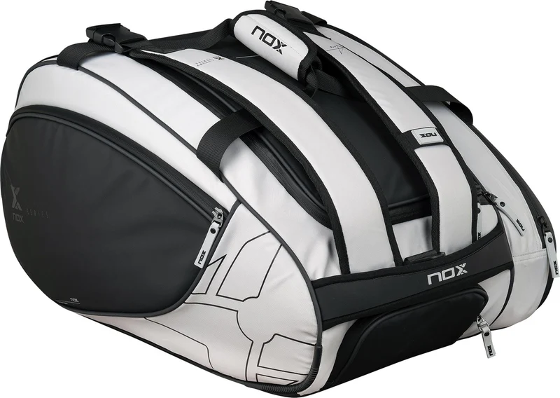 NOX Luxury Master Series Padel Racket Bag - Black / White