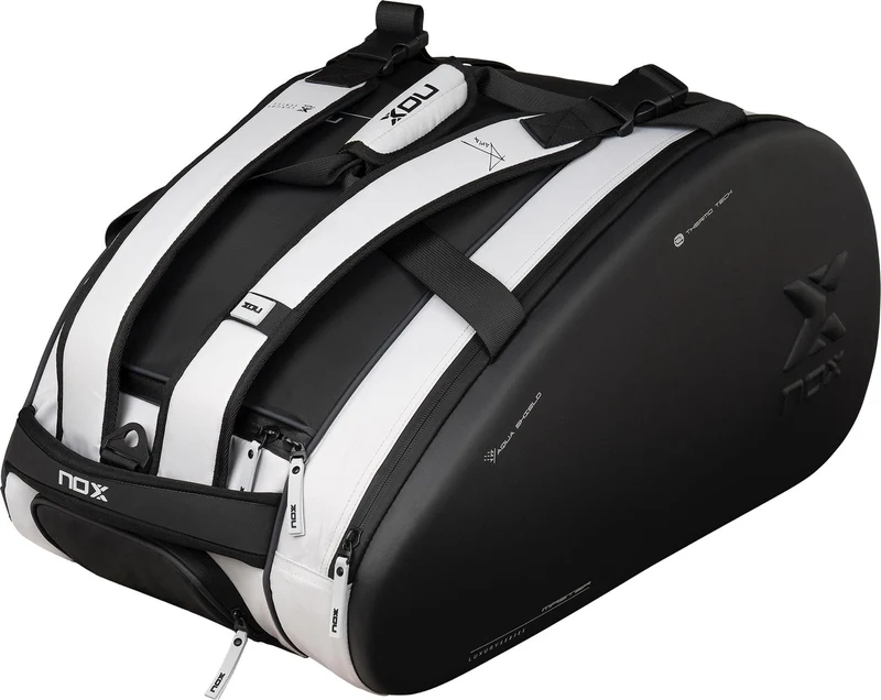 NOX Luxury Master Series Padel Racket Bag - Black / White