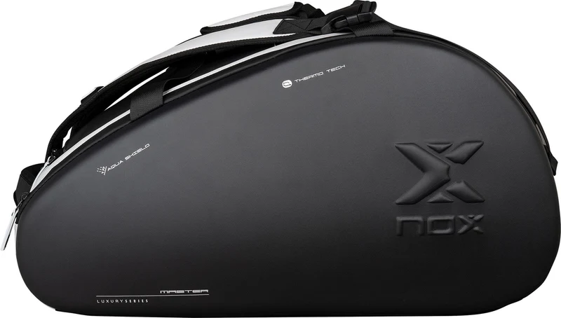 NOX Luxury Master Series Padel Racket Bag - Black / White