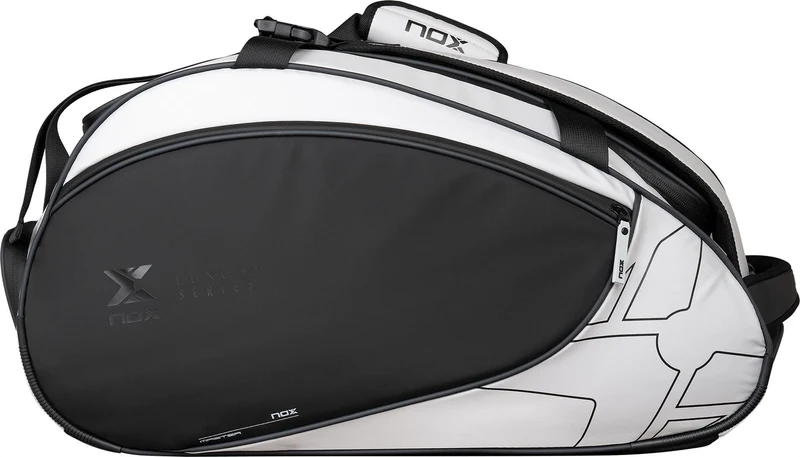 NOX Luxury Master Series Padel Racket Bag - Black / White